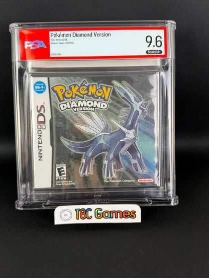 Pokemon Diamond Version Sealed DS WATA PSA 9.6 A+