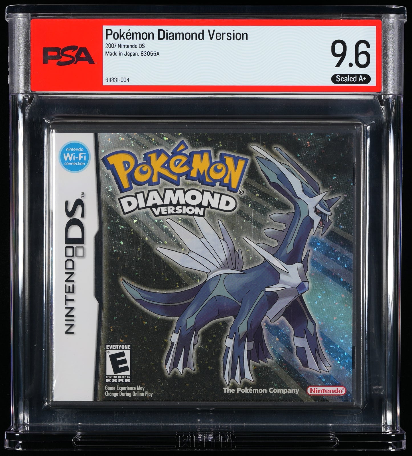 Pokemon Diamond Version Sealed DS WATA PSA 9.6 A+