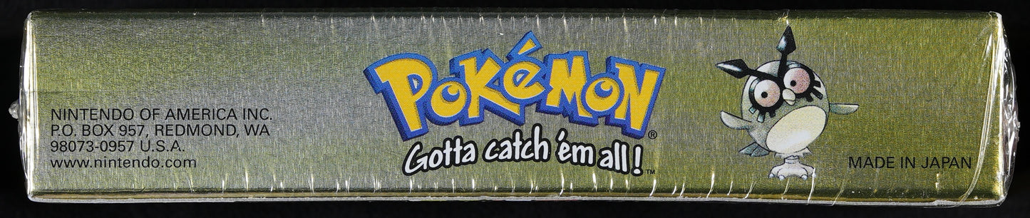 Pokemon Gold Version Sealed Game Boy Color WATA PSA 9.0 A