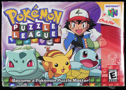 Pokemon Puzzle League N64 Sealed WATA PSA 7.5 A