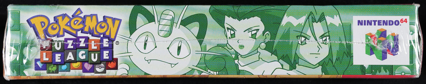 Pokemon Puzzle League N64 Sealed WATA PSA 7.5 A