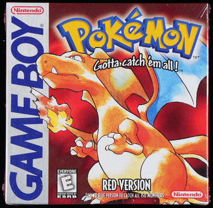 Pokemon Red Version Sealed Rattata Fuzzy ESRB Game Boy WATA PSA 9.8 A+
