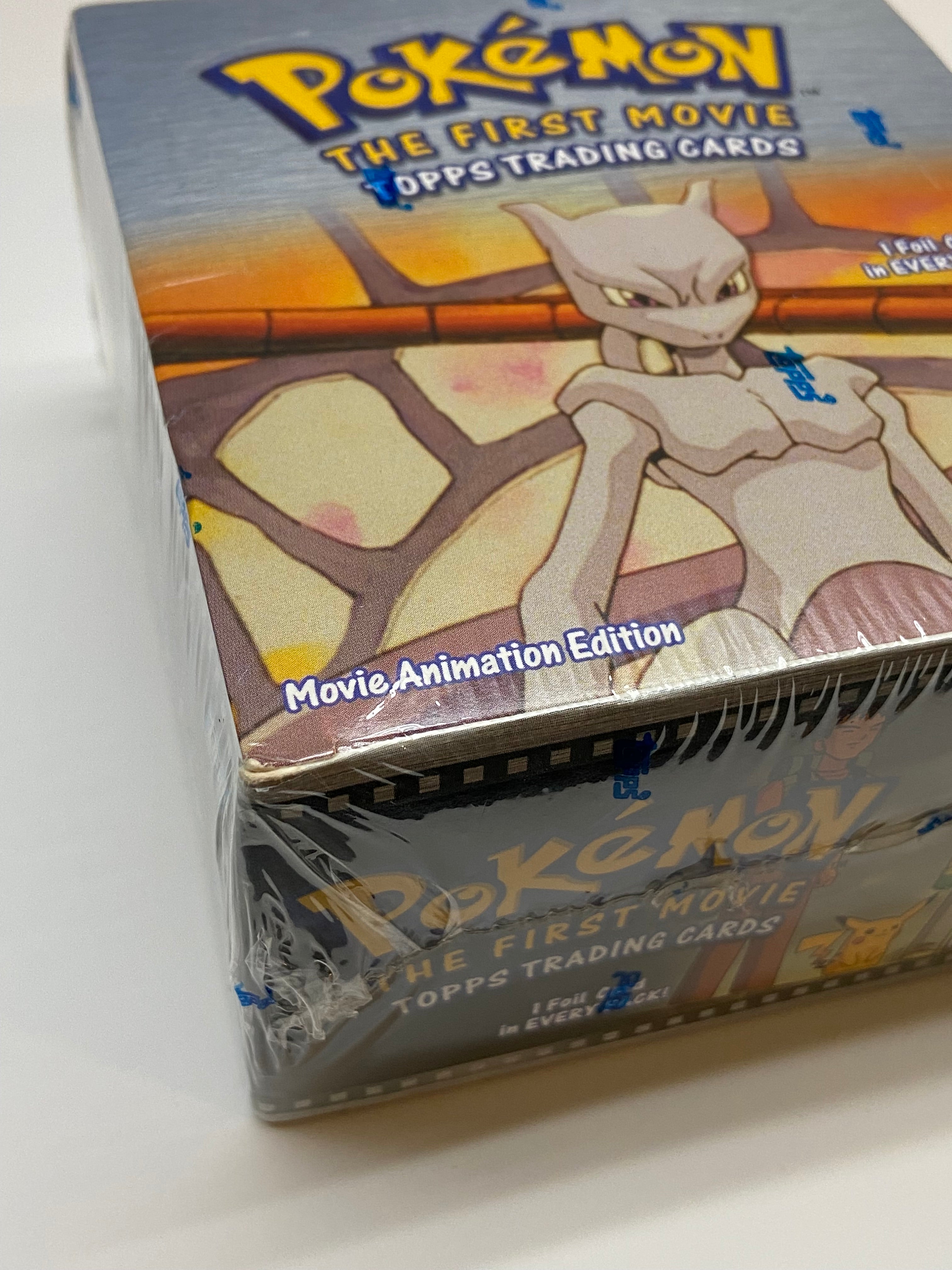 Pokemon The First Movie 1999 Topps Blue Logo Booster Box – TBC Games