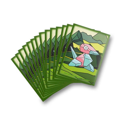 Porygon & Polygons Pokemon Center Card Sleeves (65 Sleeves)
