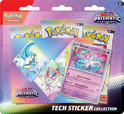 Pokemon TCG: Scarlet & Violet - Prismatic Evolutions Tech Sticker Blister (Sylveon)