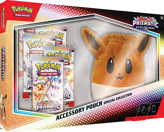 Pokemon TCG: Scarlet & Violet - Prismatic Evolutions Accessory Pouch Special Collection Box