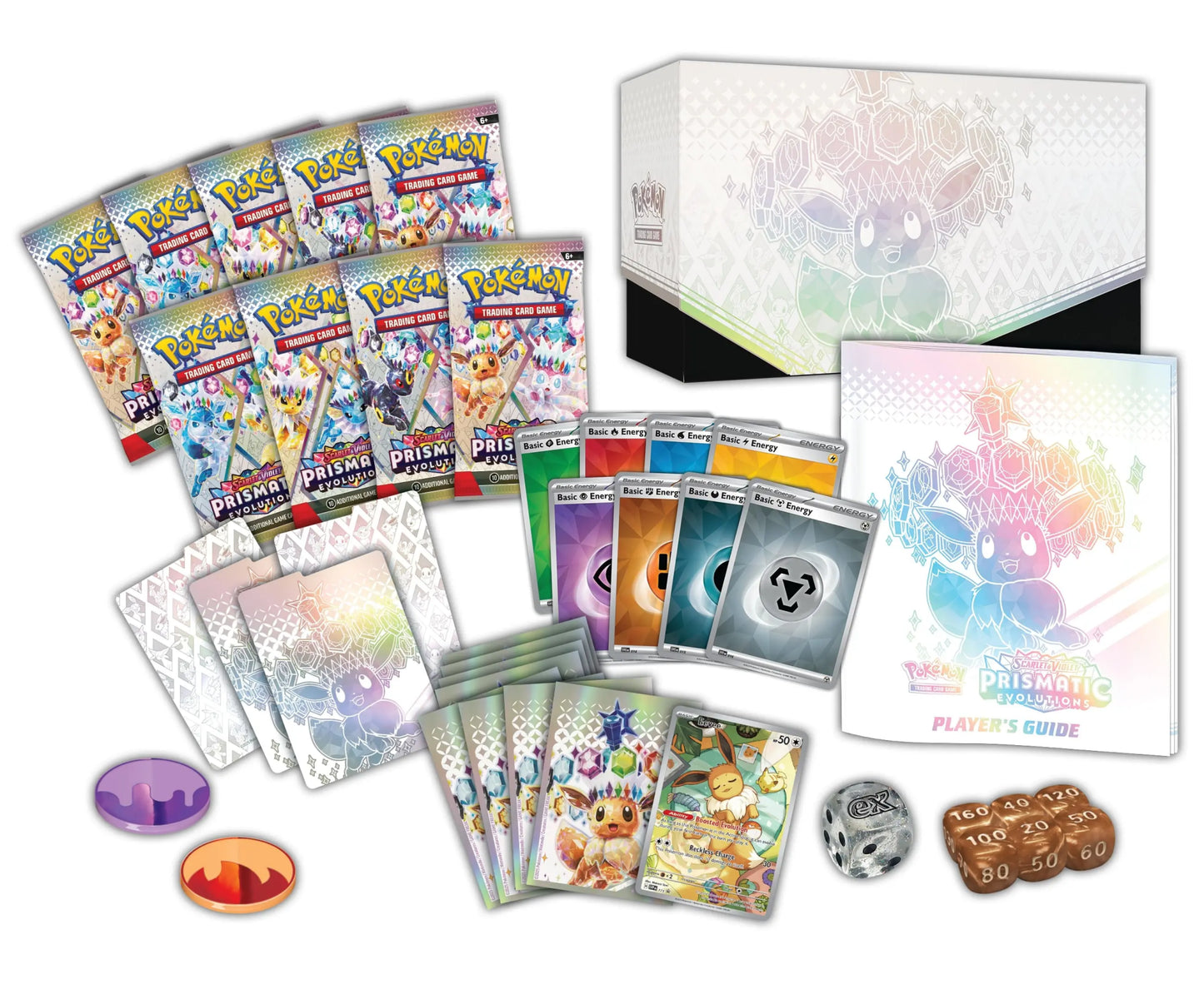 Pokemon TCG: Scarlet & Violet - Prismatic Evolutions Elite Trainer Box