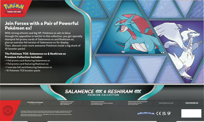 Pokemon TCG: Mega Evolution - Salamence ex & Reshiram ex Premium Collection Box