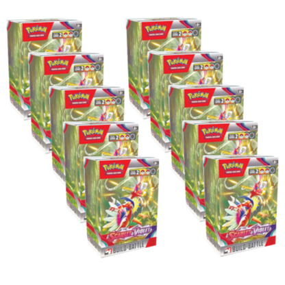 Pokemon TCG: Scarlet & Violet Base Build & Battle Box Display Sealed C TBC Games Pokemon TCG: Scarlet & Violet Base Build & Battle Box Display Sealed C TBC Games