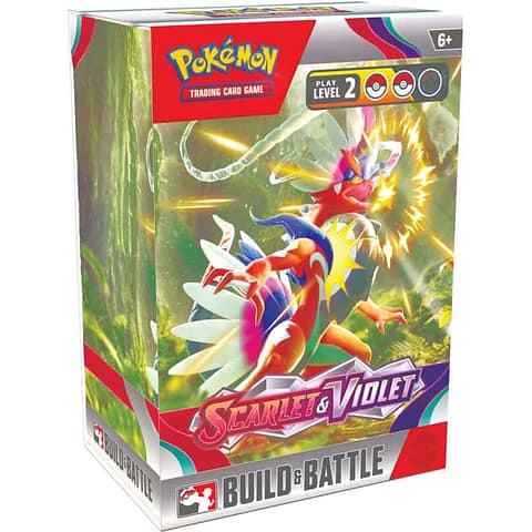 Pokemon TCG: Scarlet & Violet Base Build & Battle Box Display Sealed Case (60 Boxes)