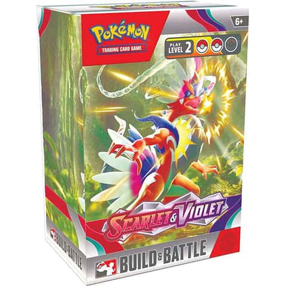 Pokemon TCG: Scarlet & Violet Base Set Build & Battle Box Sealed Display (10 Boxes)