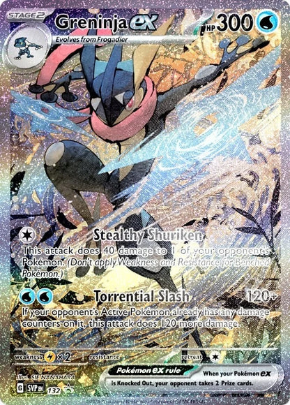 Pokemon TCG: Scarlet & Violet - Shrouded Fable Greninja ex Special Pokemon TCG: Scarlet & Violet - Shrouded Fable Greninja ex Special