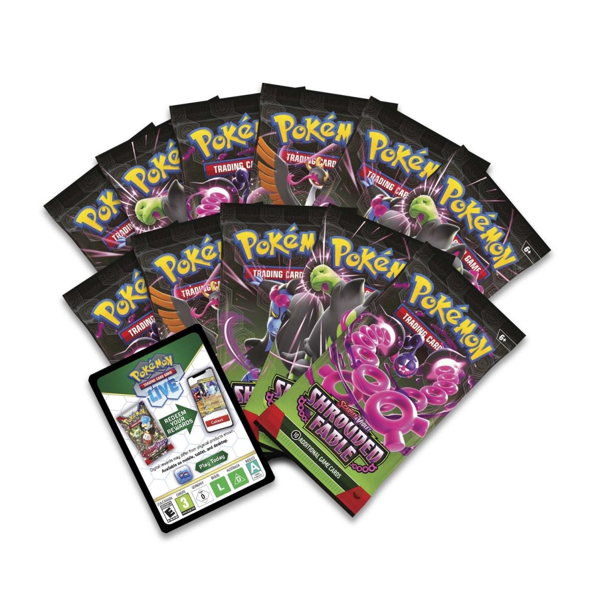 Pokemon TCG: Scarlet & Violet - Shrouded Fable Pokemon Center Elite Trainer Box