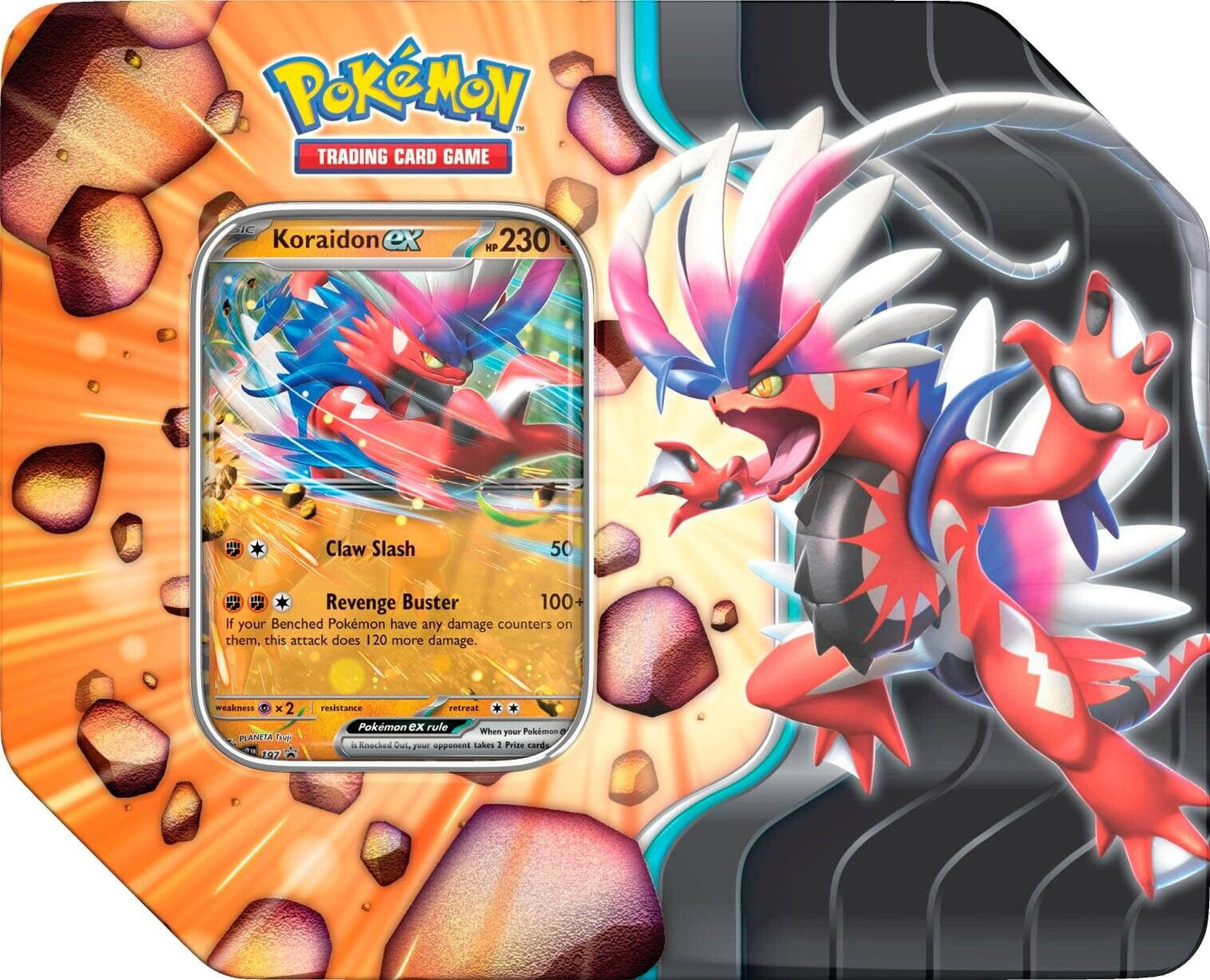 Pokemon TCG: Slashing Legends Tin (Koraidon)