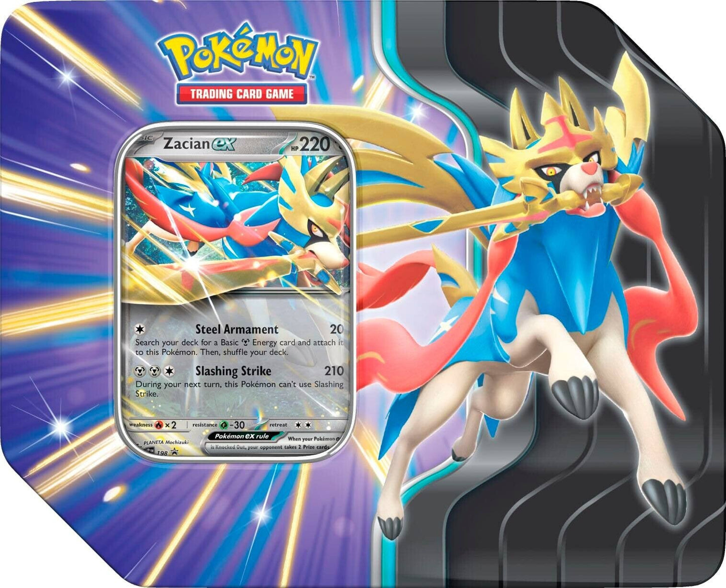 Pokemon TCG: Slashing Legends Tin (Zacian)
