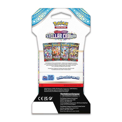 Pokemon TCG: Scarlet & Violet - Stellar Crown Sleeved Booster Pack