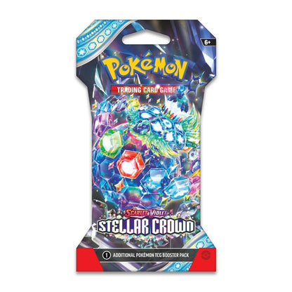 Pokemon TCG: Scarlet & Violet - Stellar Crown Sleeved Booster Pack