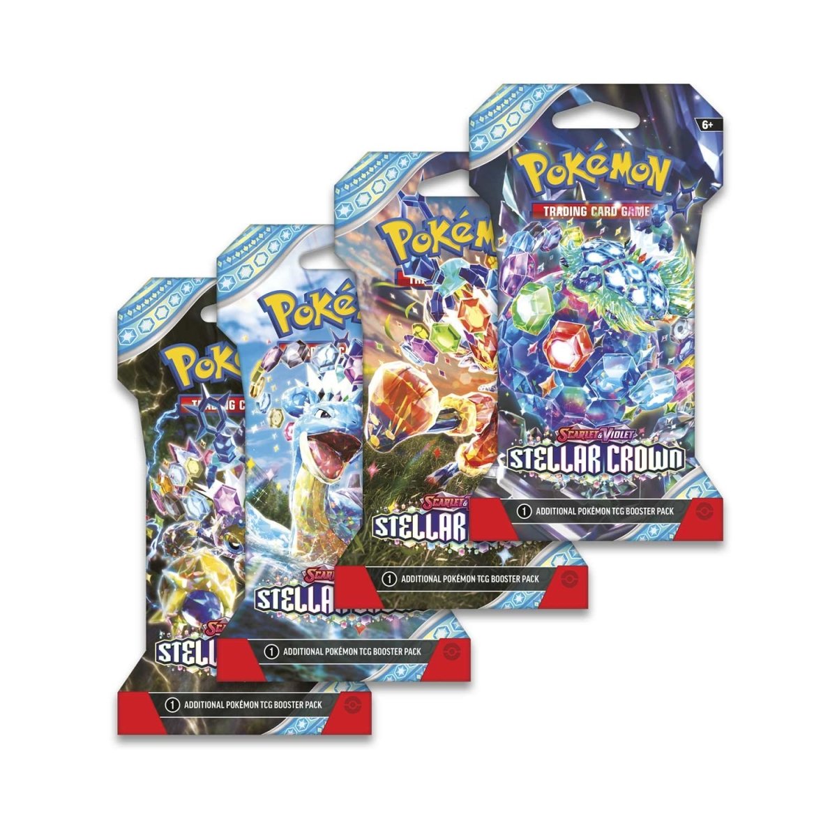 Pokemon TCG: Scarlet & Violet - Stellar Crown Sleeved Booster Pack