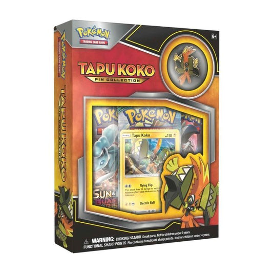 Pokemon TCG: Sun & Moon - Tapu Koko Pin Collection Box