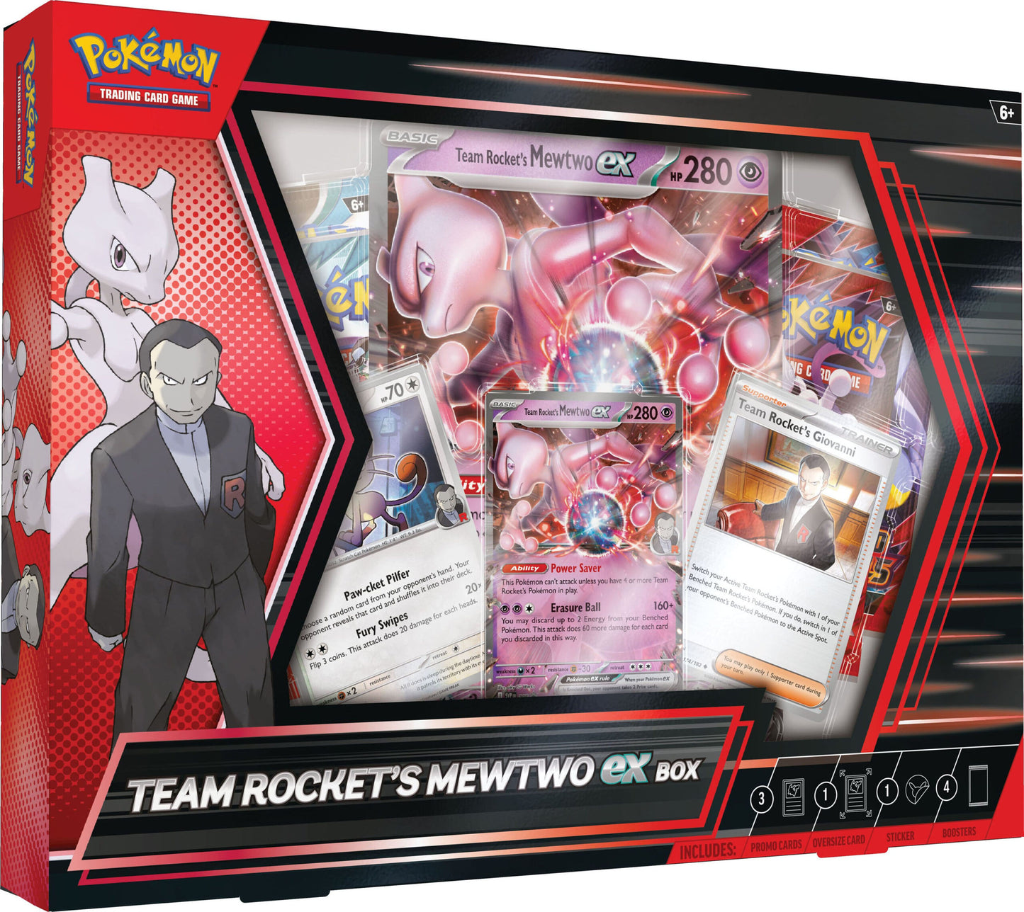 Scarlet & Violet - Team Rocket's Mewtwo ex Collection Box