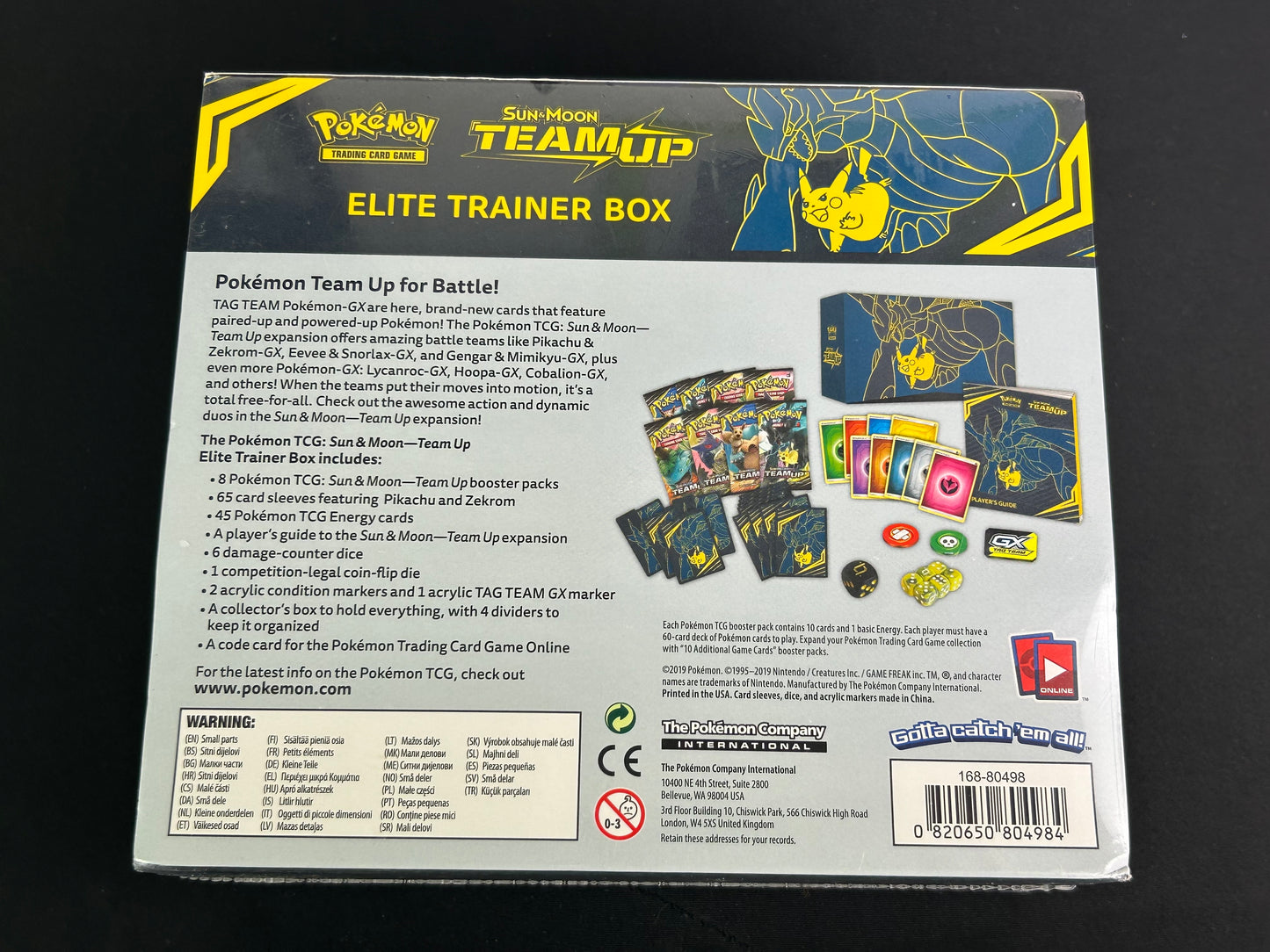 Pokemon TCG: Sun & Moon - Team Up Elite Trainer Box