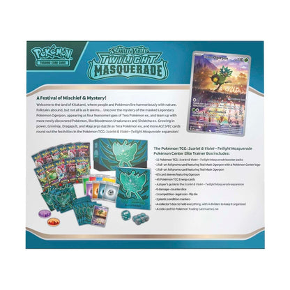 Pokemon TCG: Twilight Masquerade Pokemon Center Elite Trainer Box