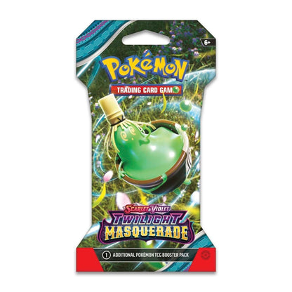 Pokemon TCG: Scarlet & Violet - Twilight Masquerade Sleeved Booster Pa TBC Games Pokemon TCG: Scarlet & Violet - Twilight Masquerade Sleeved Booster Pa TBC Games