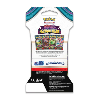 Pokemon TCG: Scarlet & Violet - Twilight Masquerade Sleeved Booster Pack