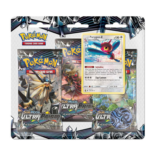 Pokemon TCG: Sun & Moon - Ultra Prism 3 Pack Blister (Porygon-Z)