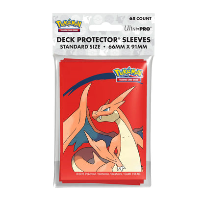Ultra Pro: Mega Charizard Y Standard Card Sleeves (65)