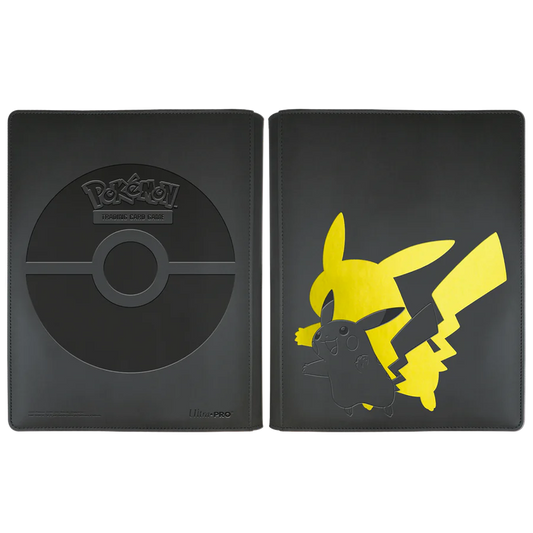 Ultra Pro: Pokemon Pikachu Elite Series PRO Card Binder 9 Pocket Zippered