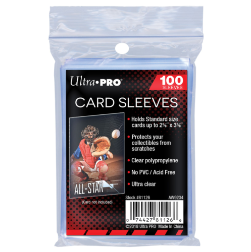 Ultra Pro: Standard Card Sleeves - Clear (100)