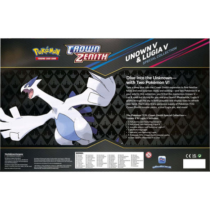 Pokemon TCG: Sword & Shield - Unown V & Lugia V Special Collection Box