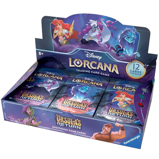 Disney Lorcana TCG: Ursula’s Return Booster Box