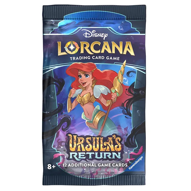 ursula's return booster box case Disney Lorcana TCG: Ursula's Return Booster Box Sealed Case (4 Boxes) – TBC Games