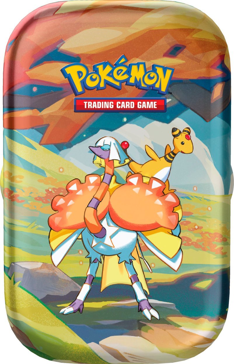 Pokemon TCG: Scarlet & Violet - Vibrant Paldea Mini Tin (Espathra, Ampharos)