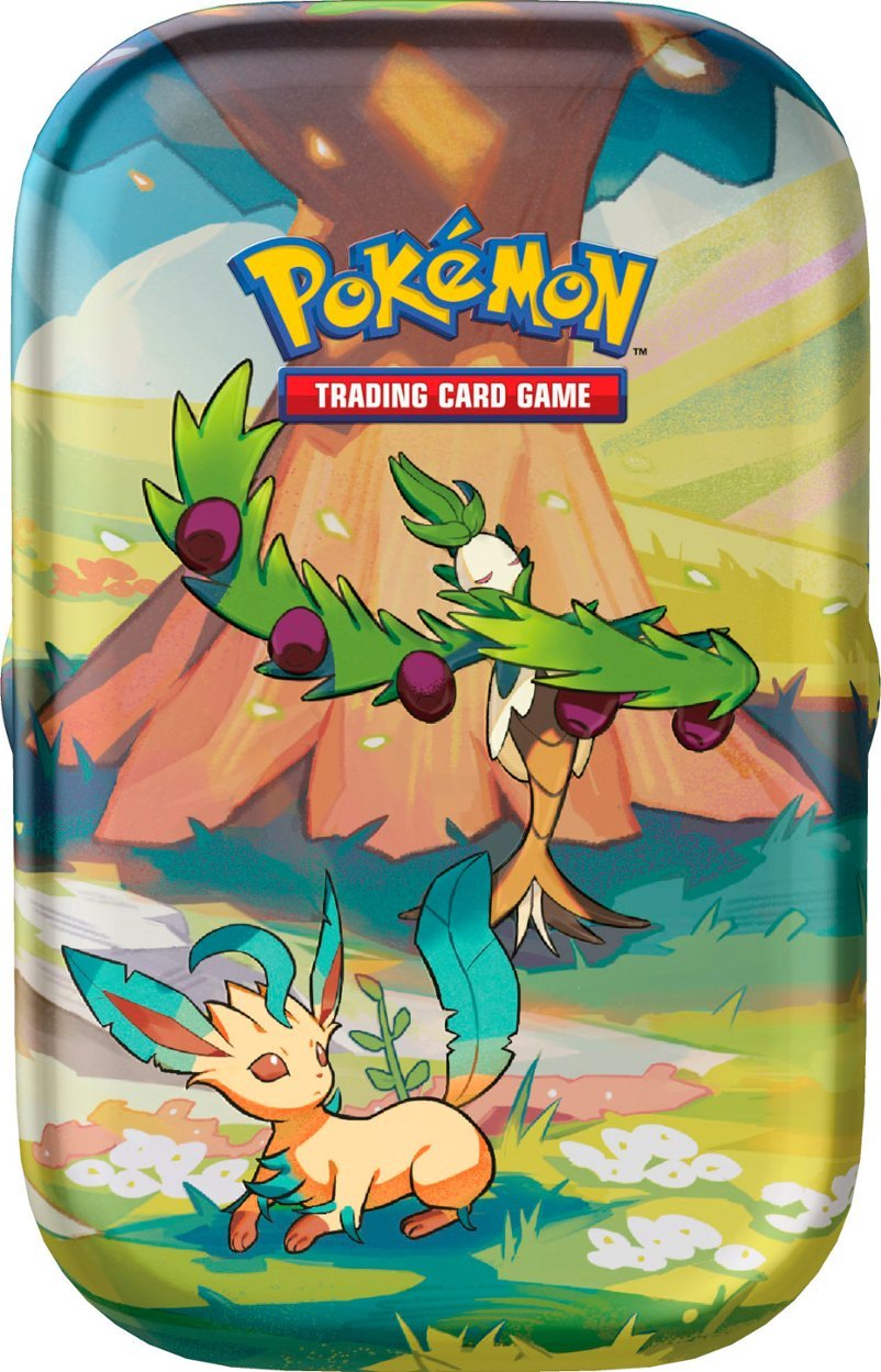 Pokemon TCG: Scarlet & Violet - Vibrant Paldea Mini Tin (Leafeon, Arboliva)