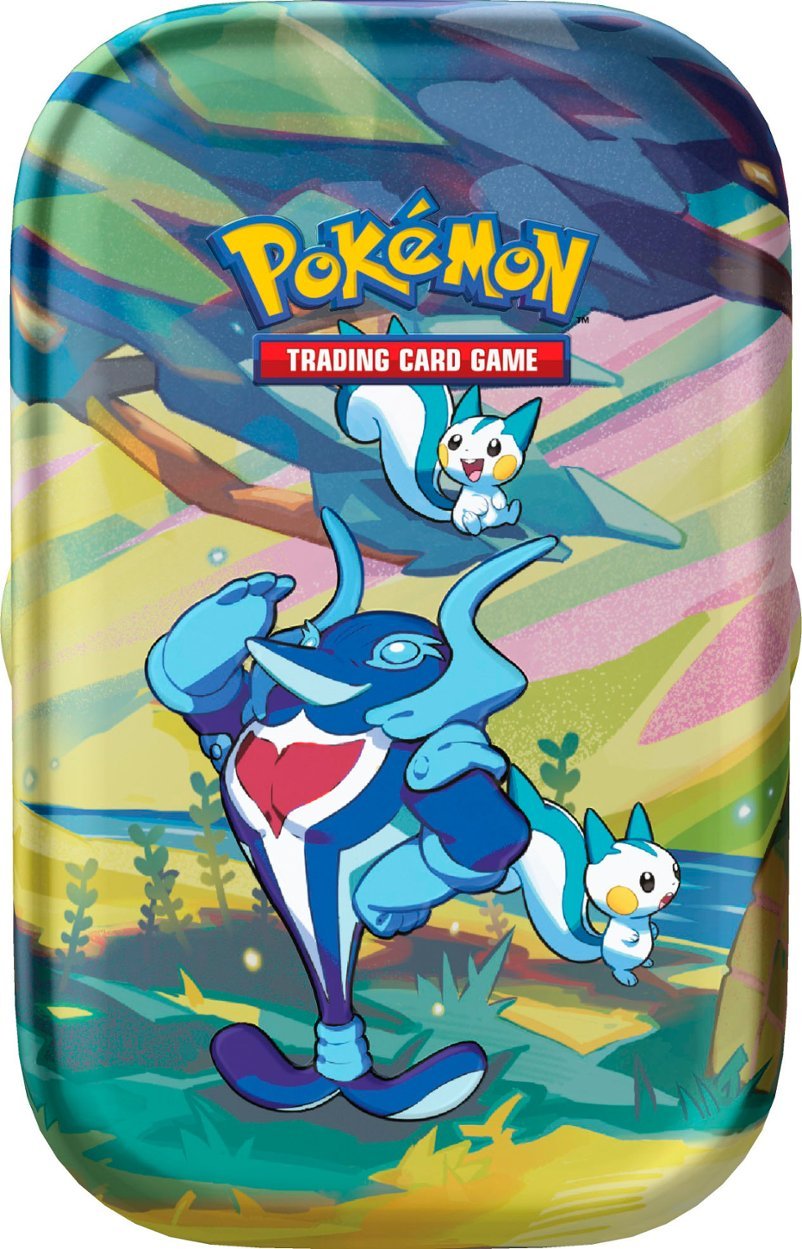 Pokemon TCG: Scarlet & Violet - Vibrant Paldea Mini Tin (Palafin, Pachirisu)