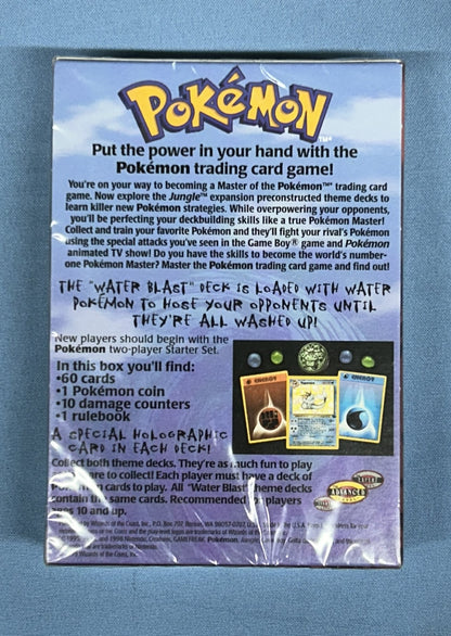 pokemon cards water deck Pokemon TCG: Water Blast Jungle Vaporeon Theme Deck Sealed – TBC Games