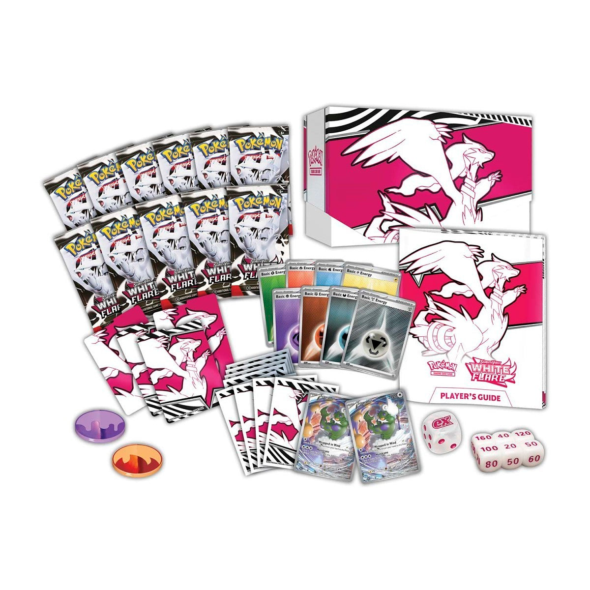 Pokemon TCG: Scarlet & Violet - White Flare Pokemon Center Elite Trainer Box