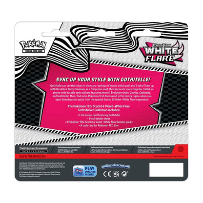 Pokemon TCG: Scarlet & Violet - White Flare Tech Sticker Blister (Gothitelle)