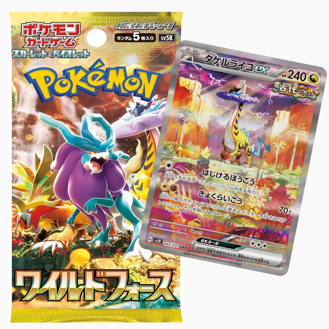 Pokemon TCG: Scarlet & Violet - Wild Force sv5K Japanese Booster Pack