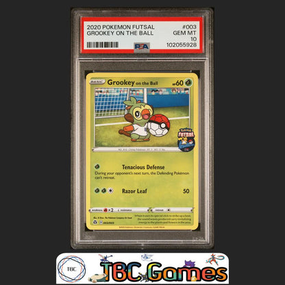 Grookey On The Ball Futsal #003 PSA 10