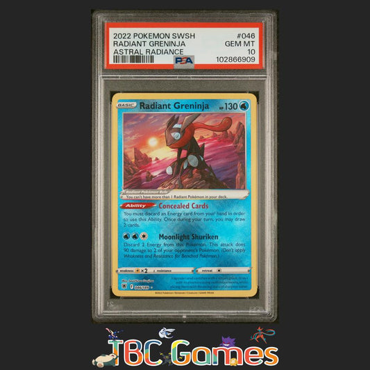 Radiant Greninja Astral Radiance #046 PSA 10