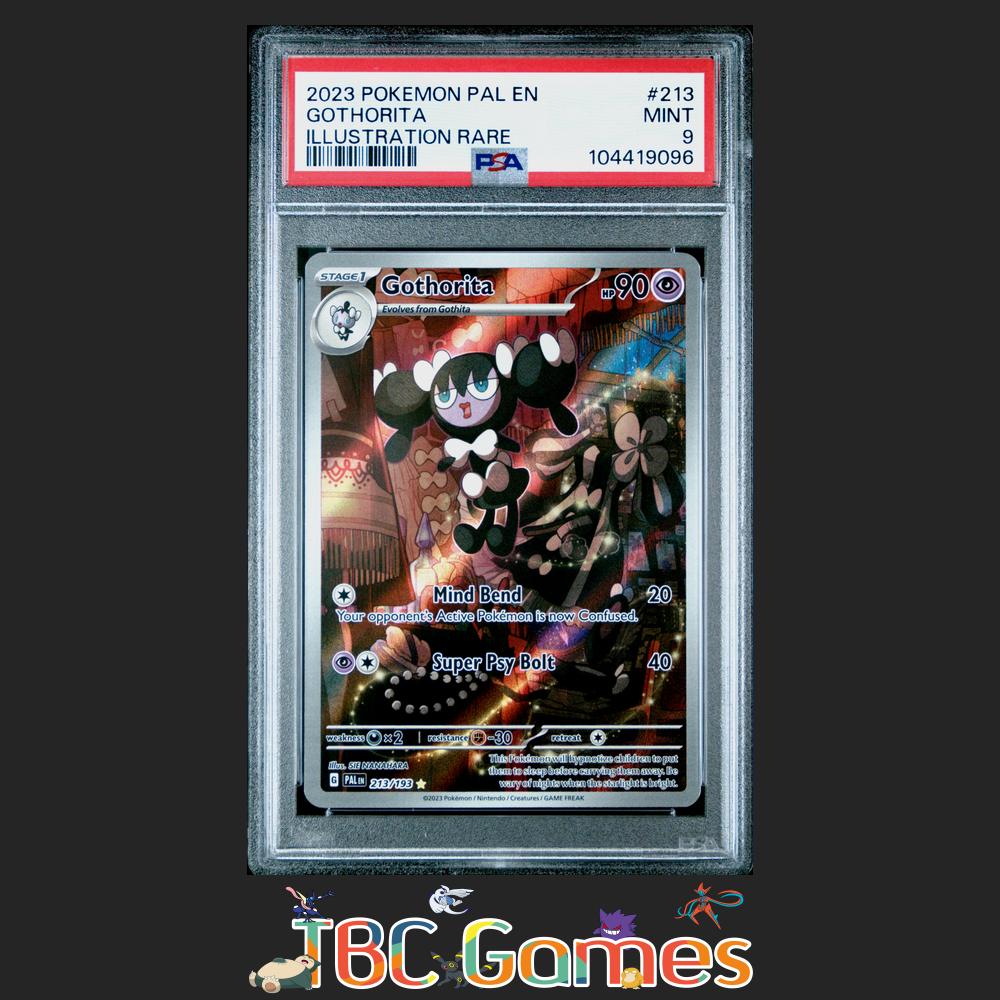 Gothorita Paldea Evolved #213 Illustration Rare PSA 9