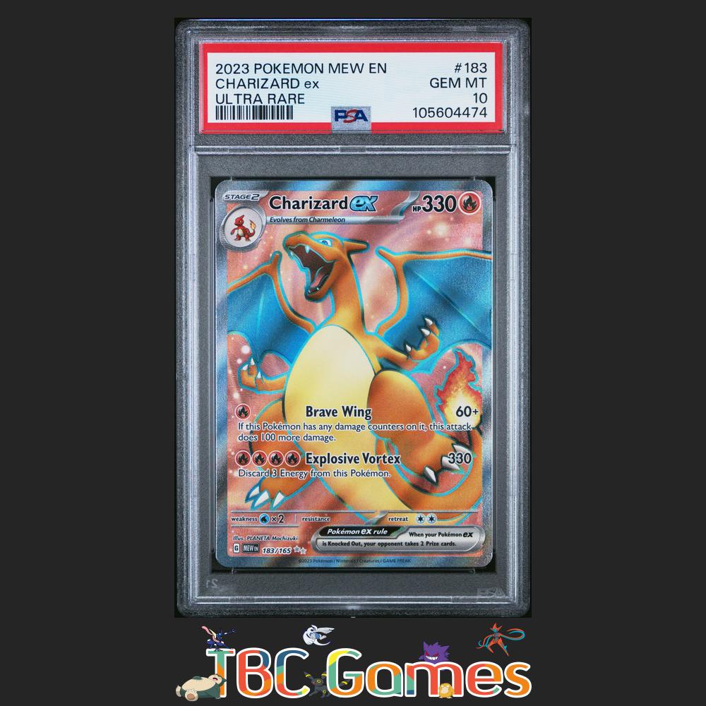 Charizard ex 151 #183 Ultra Rare PSA 10