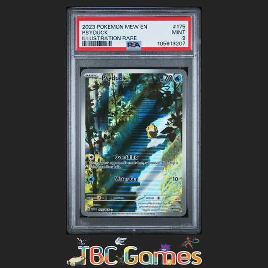 Psyduck 151 #175 Illustration Rare PSA 9