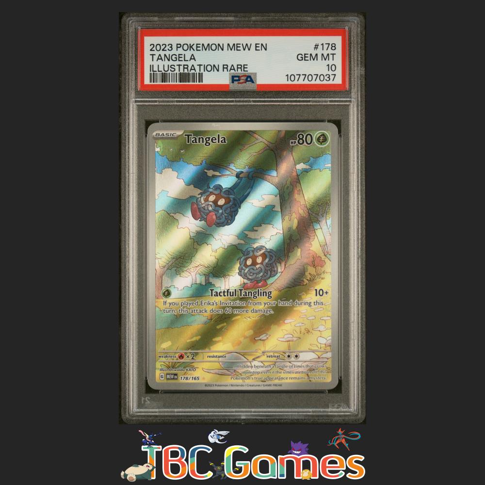 Tangela 151 #178 Illustration Rare PSA 10