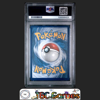Greninja Gold Star Pokemon SWSH144 Celebrations Elite Trainer Box PSA 9 Back
