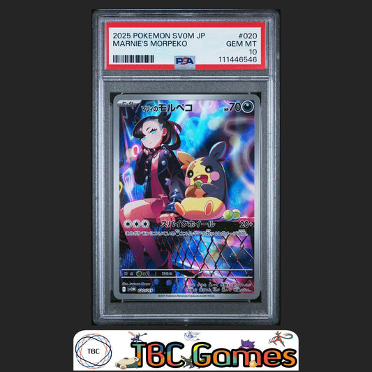 Marnie's Morpeko sv0M Starter Set Japanese #020 PSA 10
